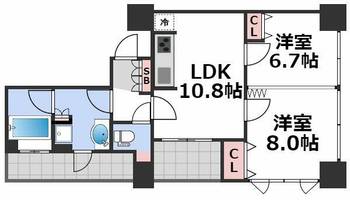 物件の間取り画像