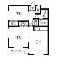物件の間取り画像