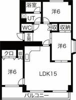 物件の間取り画像
