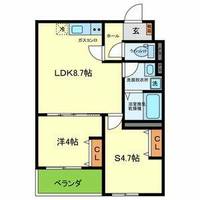 D porta mildの間取り