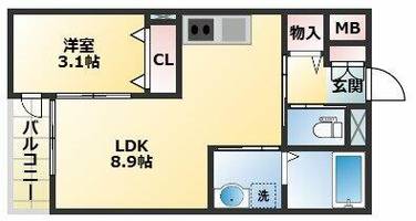 物件の間取り画像
