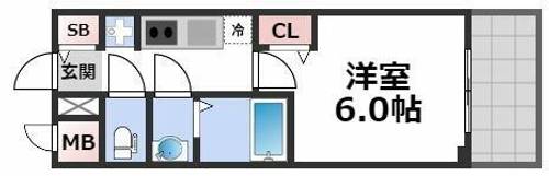 物件の間取り画像