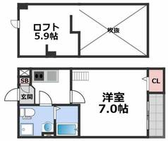 物件の間取り画像
