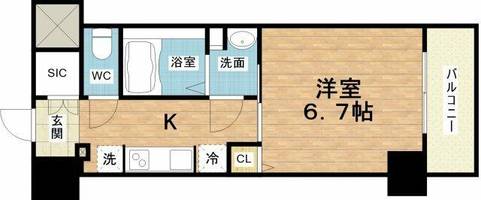 物件の間取り画像