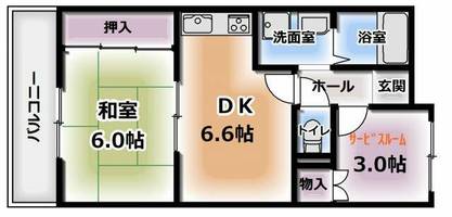 物件の間取り画像