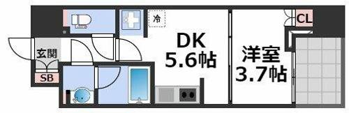 物件の間取り画像