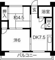 物件の間取り画像