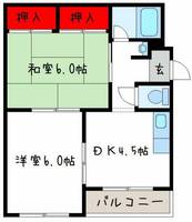 物件の間取り画像