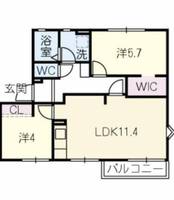 物件の間取り画像