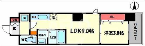 物件の間取り画像