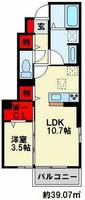 物件の間取り画像