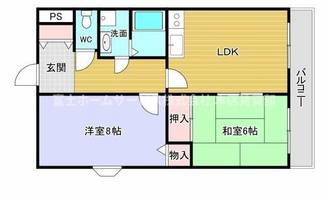 物件の間取り画像