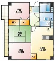 物件の間取り画像