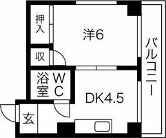 物件の間取り画像