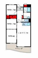 物件の間取り画像