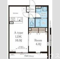 福岡県福岡市東区松島1丁目(マンション)の賃貸物件の間取り