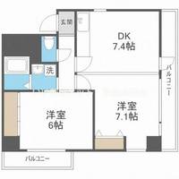 ボーグ新大阪の間取り