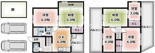 物件の間取り画像