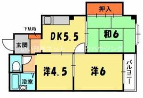 物件の間取り画像