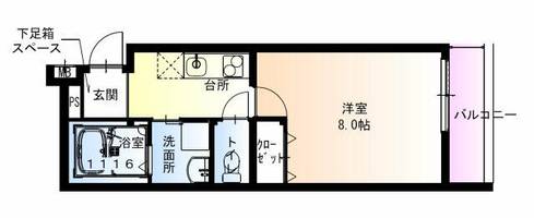 物件の間取り画像