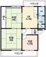 物件の間取り画像