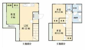 物件の間取り画像