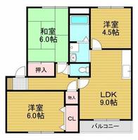 アドザックス宮崎の間取り