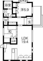 物件の間取り画像