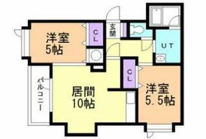 物件の間取り画像