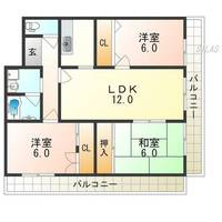 物件の間取り画像