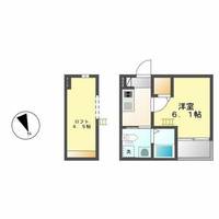 アミカルルーチェ南川の間取り