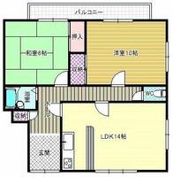 ハイム城山5の間取り