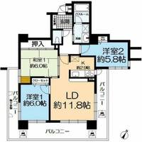 物件の間取り画像