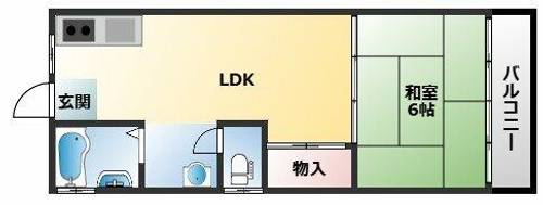 物件の間取り画像