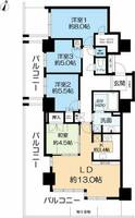 物件の間取り画像