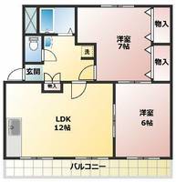 物件の間取り画像