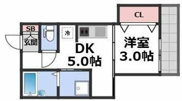 物件の間取り画像