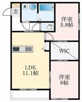 物件の間取り画像