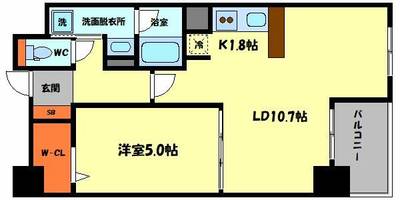 物件の間取り画像