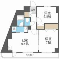 インプルーブ天六の間取り