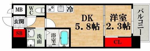 物件の間取り画像