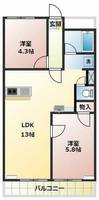 物件の間取り画像