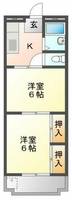 物件の間取り画像