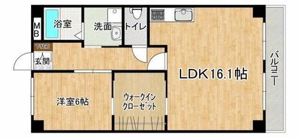 サンハイツ103の間取り