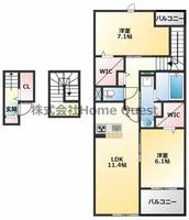 物件の間取り画像