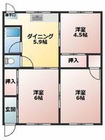 物件の間取り画像