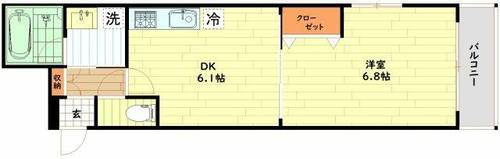 物件の間取り画像