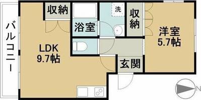 物件の間取り画像