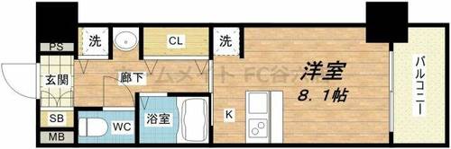 プレサンス東本町vol.2の間取り