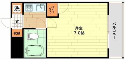 物件の間取り画像